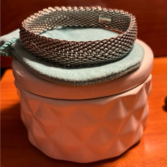 Tiffany & Co Somerset 925 Mesh Bracelet - Picture 2 of 4